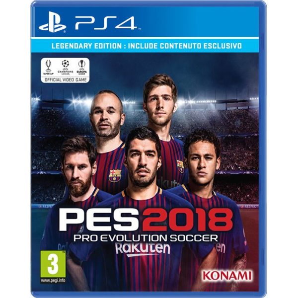 بازی Pro Evolution Soccer 2018 Legendary Edition PS4