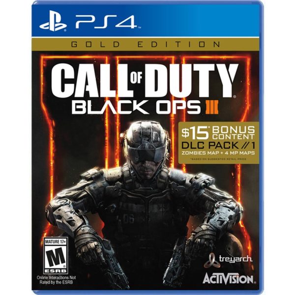 بازی Call of Duty: Black Ops III Gold Edition PS4