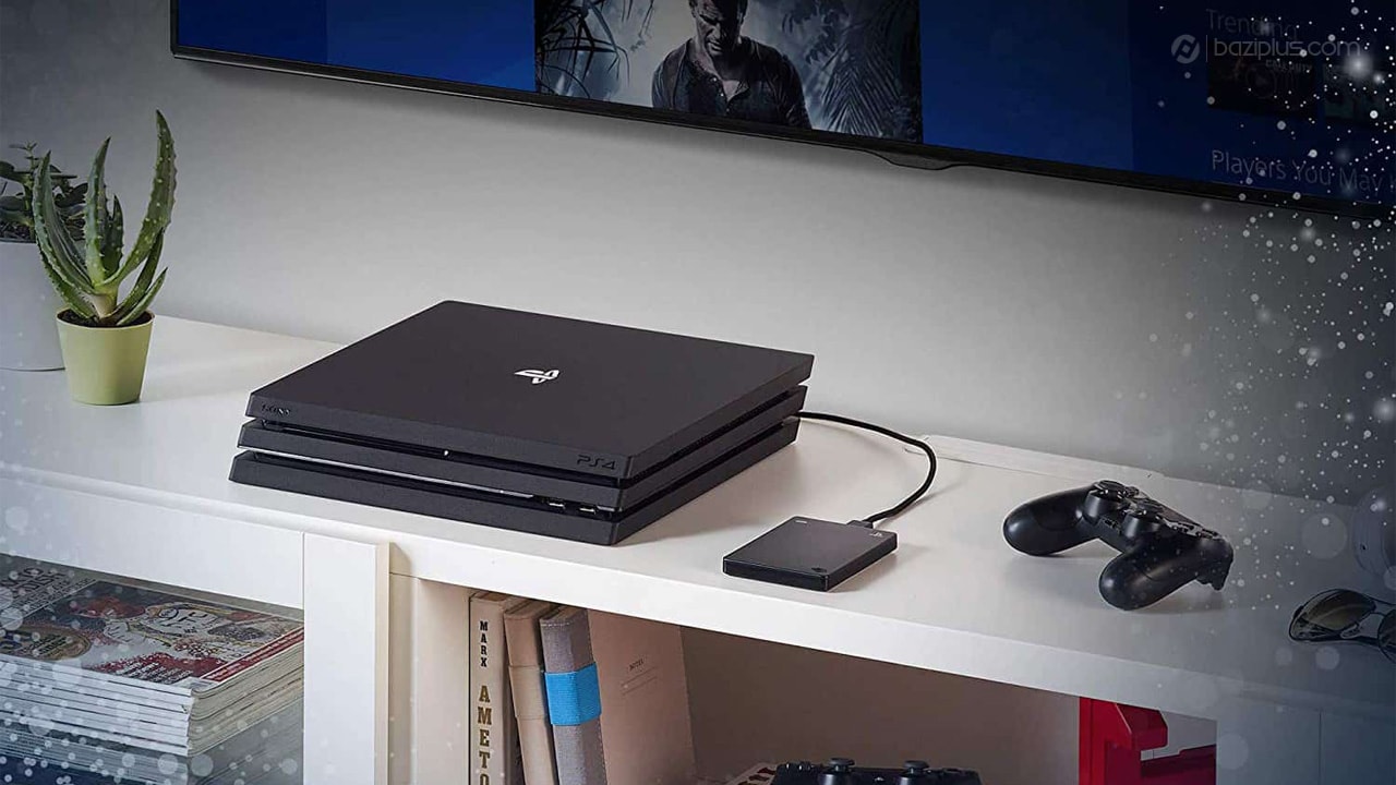 آموزش اتصال هارد اکسترنال به PS4
