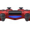 sony dualshock 4 red wireless controller